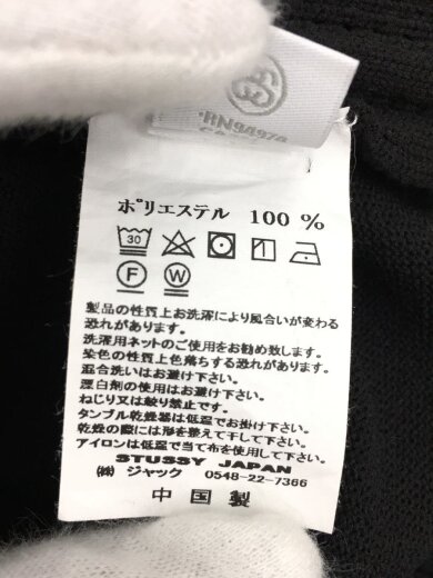 商品画像：Cable SS Polo/ポロシャツ/L/ポリエステル/BLK// 4