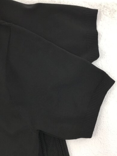 商品画像：Cable SS Polo/ポロシャツ/L/ポリエステル/BLK// 5