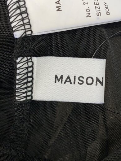 商品画像：Multiway Layered Tops/トップス/FREE/ポリエステル/BLK/21241415303 3