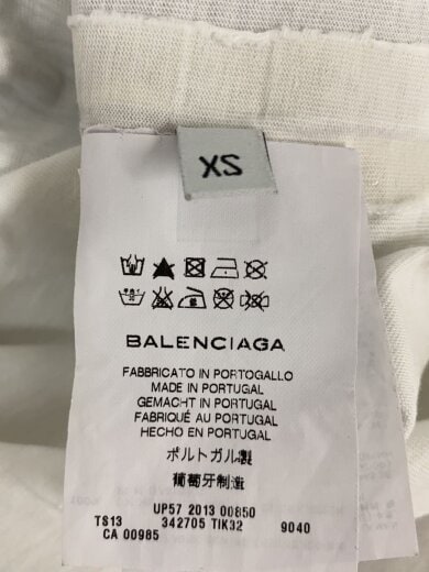 商品画像：Tシャツ/XS/コットン/WHT/総柄/342705 4