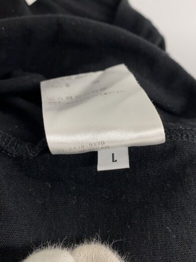 商品画像：Tシャツ/L/コットン/BLK/無地 4