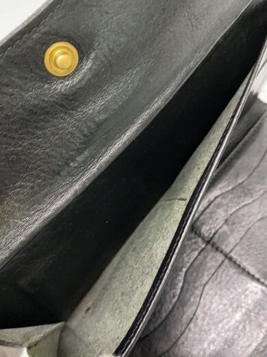 商品画像：がま口/長財布/レザー/BLK/レディース 6