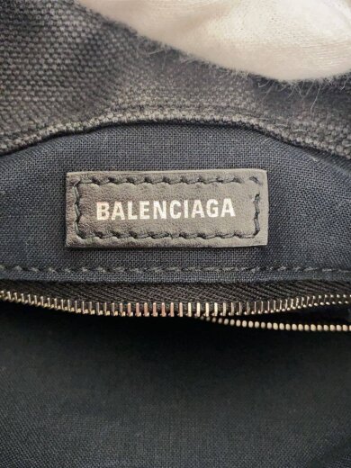 商品画像：BALENCIAGA バレンシアガ/wave tote 2way/バッグ/キャンバス/BLK 5