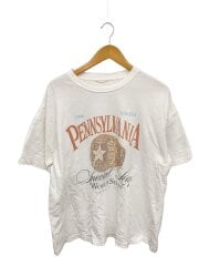 Tシャツ/FREE/コットン/WHT/25-070-520-7060-1-0