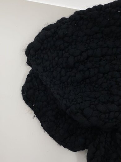 商品画像：カーディガン(厚手)/--/ウール/BLK/24-080-922-5080-3-0/ジャンボスラブ 5