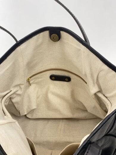 商品画像：Ense アンサ/トートバッグ/レザー/BLK 6