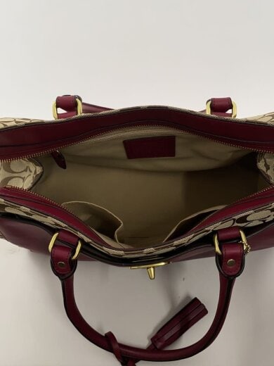 商品画像：COACH/トートバッグ/レザー/BRD/総柄/25665 6