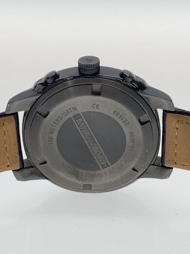 商品画像：クォーツ腕時計/アナログ/BLK/AR-6086/社外ベルト// 3