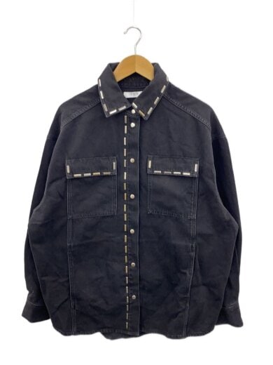 商品画像：DANIL/23W/IRO PARIS/Gジャン/38/コットン/BLK 1