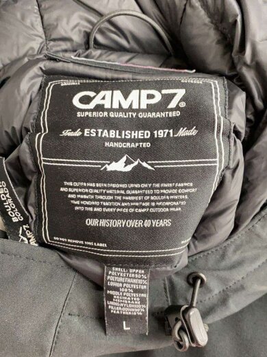 商品画像：ダウンジャケット/L/ポリエステル/BLK/CP-4116003 3