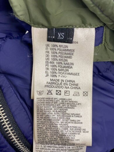 商品画像：ジャケット/XS/ナイロン/NVY/無地/00E8F203// 4