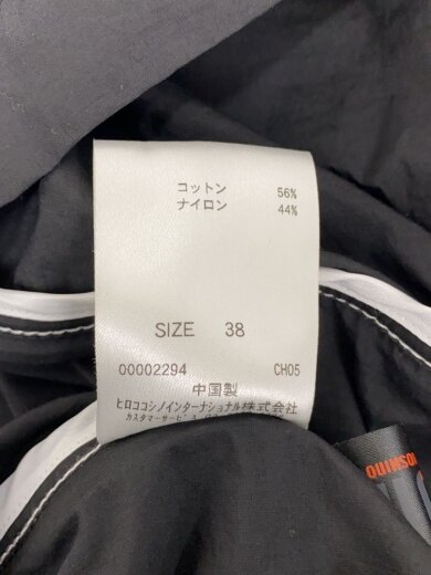 商品画像：ジャケット/38/コットン/BLK/無地/rsjgh-20490 4