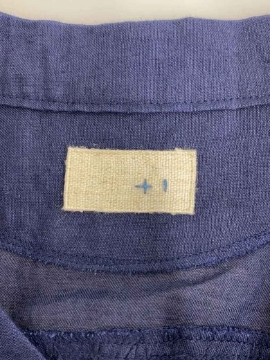 商品画像：+1/長袖ワンピース/FREE/ヘンプ/NVY 3