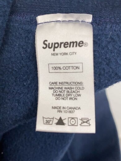 商品画像：16fw/sumo hooded sweatshirt/色褪せ有/パーカー/S/コットン/NVY 5