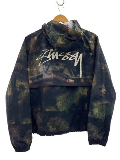 商品画像：BEACH SHELL STENPAT CAMO/ナイロンジャケット/S/BLK/カモフラ/115822 2