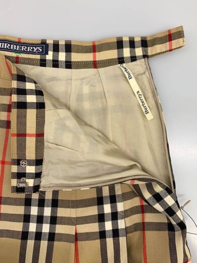 商品画像：スカート/--/ウール/BEG/チェック 3