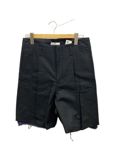 商品画像：ショートパンツ/48/コットン/BLK/無地/03-04 1