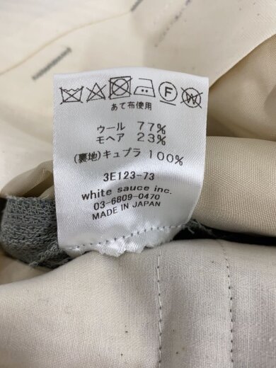 商品画像：モヘア混/スラックスパンツ/--/ウール/GRY/3E123-73 5