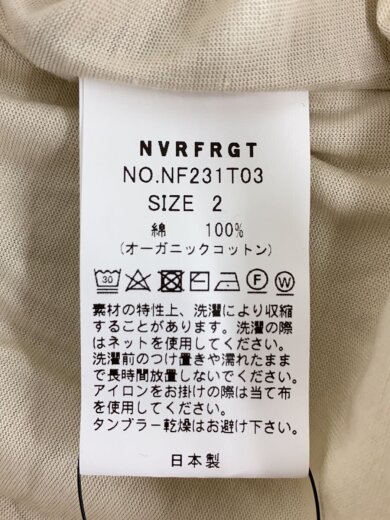 商品画像：ORGANIC COTTON INSIDE OUT PANEL 3/4 SLEEVE RINGER T/NF231T03 4