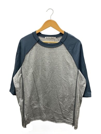 商品画像：ORGANIC COTTON INSIDE OUT PANEL 3/4 SLEEVE RINGER/NF231T03 1