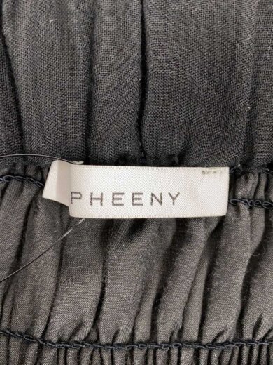 商品画像：Organdie shirring skirt/ロングスカート/FREE/ポリエステル/BLK/PS21-SK03// 4