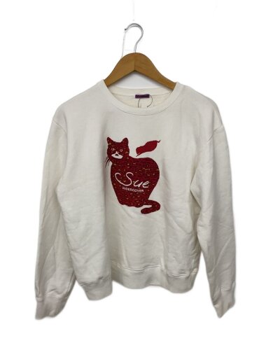 商品画像：襟汚れ有/スウェット/2/コットン/WHT/SUU8802 1