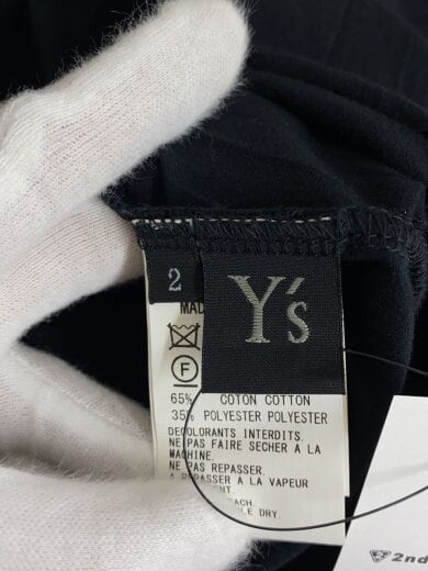 商品画像：カットソー/2/コットン/BLK/YG-T17-963 3