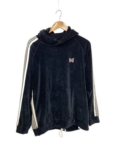 商品画像：TRACK HOODIE -C／PE VELOUR/紐無し/パーカー/L/コットン/BLK/OT1611 1