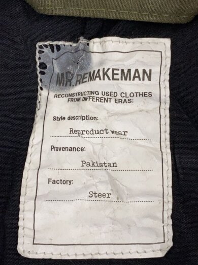 商品画像：mr.remakeman/ジャケット/--/--/KHK/無地// 3