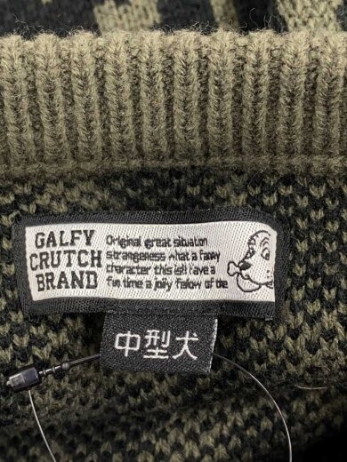 商品画像：ニット・セーター(厚手)/L/アクリル/KHK/総柄// 3