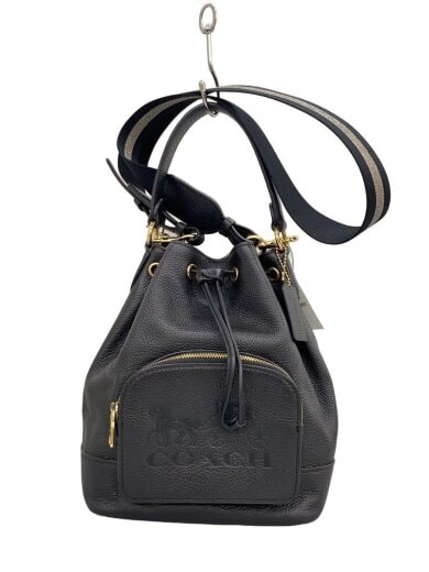 商品画像：ショルダーバッグ/レザー/BLK/1898 1