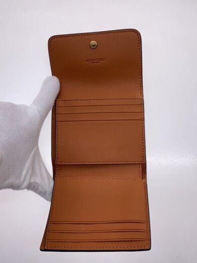 商品画像：3つ折り財布/--/WHT/総柄/レディース/CAT57 B4RGL// 4