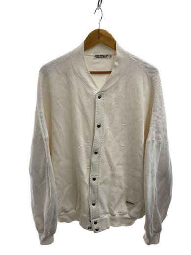 商品画像：カーディガン(薄手)/S/コットン/WHT/無地// 1
