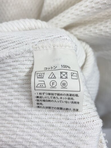 商品画像：カーディガン(薄手)/S/コットン/WHT/無地// 5