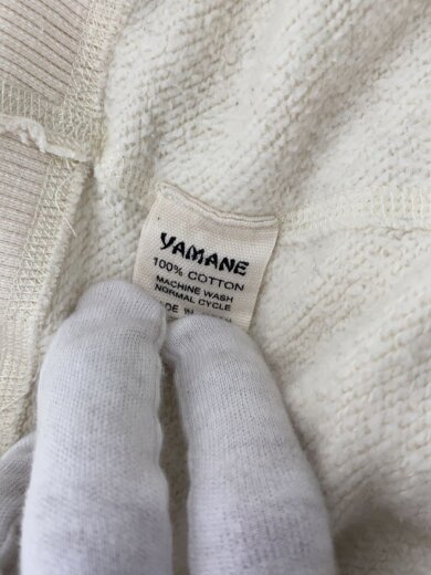 商品画像：hidehiko yamane/スウェット/40/コットン/WHT 4