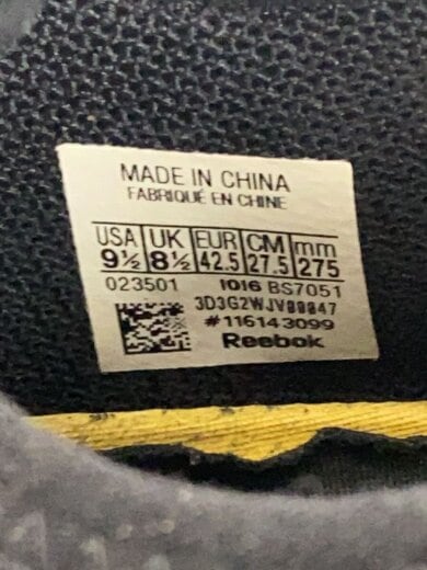 商品画像：ローカットスニーカー/27.5cm/BLK/BS7051 5