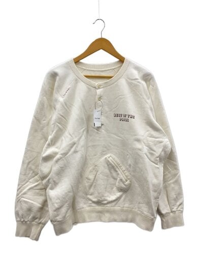 商品画像：スウェット/L/コットン/WHT/無地/d0461utr03// 1
