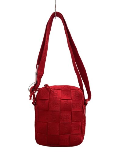 商品画像：Woven shoulder bag/ショルダーバッグ/--/RED// 1