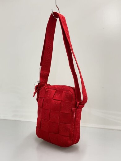 商品画像：Woven shoulder bag/ショルダーバッグ/--/RED// 2