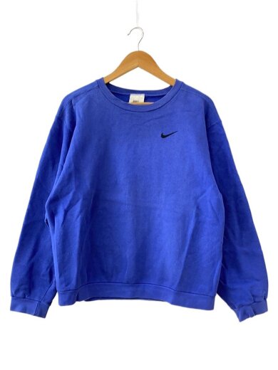 商品画像：90-00s/made in usa/XL(18-20)/色褪せ有/スウェット/--/コットン/BLU/無地// 1