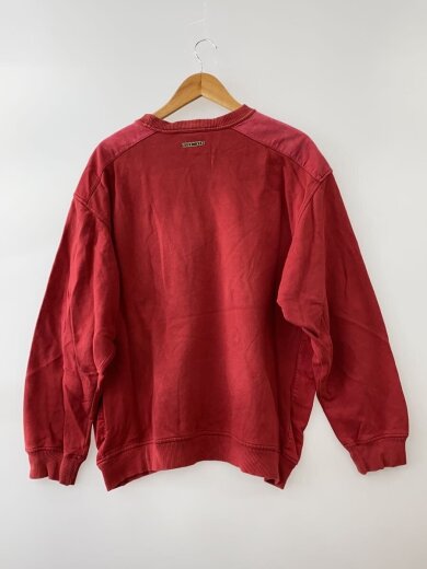商品画像：90-00s/フロント破れ有り、色褪せ有/スウェット/M/コットン/RED/無地// 2