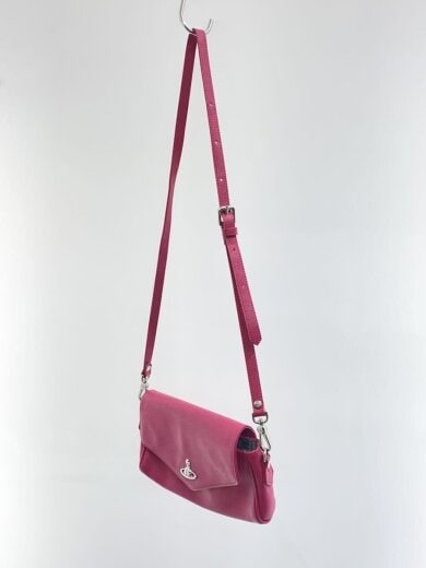 商品画像：VICTORIA LARGE CROSSBODY/角スレ有/ショルダーバッグ/--/PNK/無地 2
