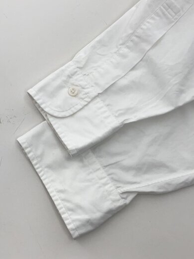 商品画像：長袖シャツ/1/コットン/WHT/無地/21-050-053-2180-1-0 6