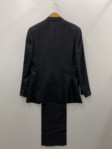 商品画像：セットアップ/--/ウール/BLK/ストライプ 2