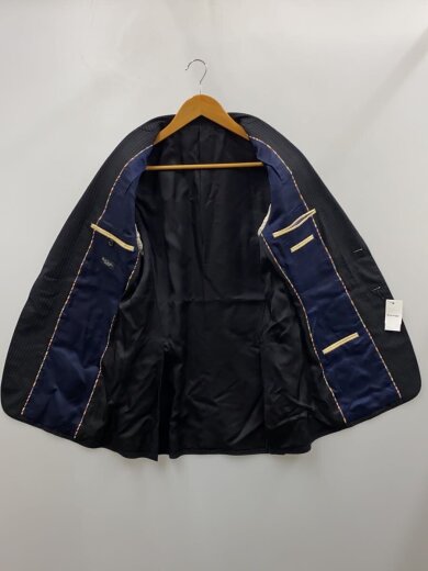 商品画像：セットアップ/--/ウール/BLK/ストライプ 3