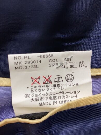商品画像：セットアップ/--/ウール/BLK/ストライプ 5