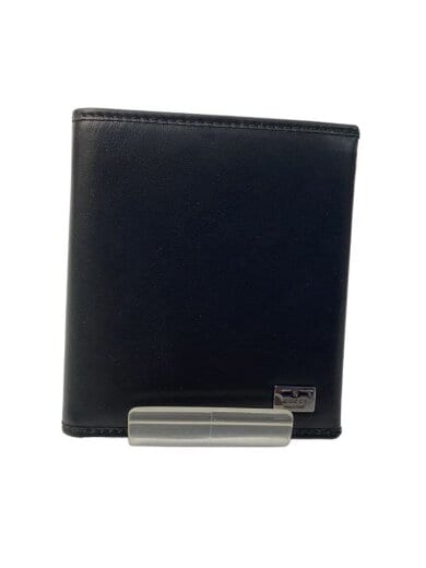 商品画像：2つ折り財布/--/BLK/無地/メンズ/92753 1