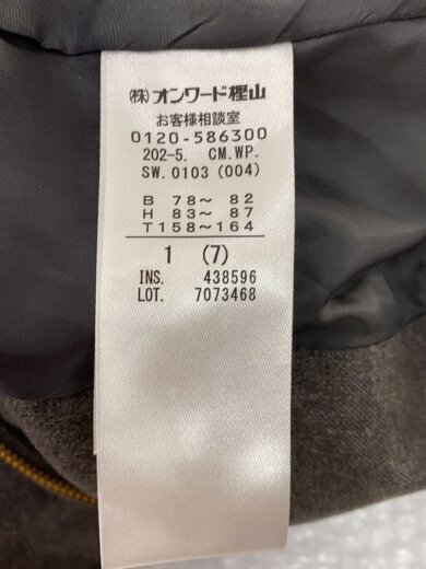 商品画像：ダウンジャケット/1/ポリエステル/GRY/無地 4