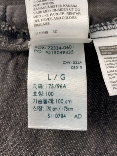 商品画像：Gジャン/L/コットン/GRY/PC9-72334-0601 4