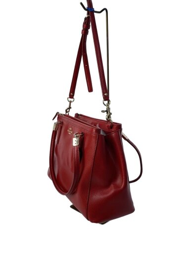 商品画像：ショルダーバッグ/レザー/RED 2